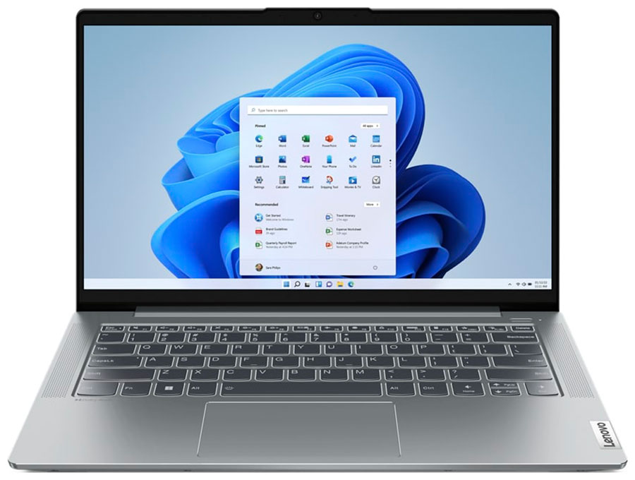 Ноутбук Lenovo IdeaPad 5 14IAL7 (82SD00AARK) серый ноутбук msi modern 15 b12m 214xru 15 6 1920x1080 intel core i5 1235u ssd 256 gb 8gb wifi 802 11 b g n ac ax bluetooth 5 2 intel iris xe graphi