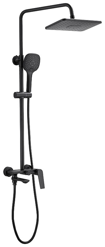 Изображение товара Душевая система Belz B533-7/черный (B24533-7)