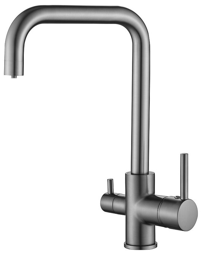 Изображение товара Кухонный смеситель Belz B802/вороненая сталь (B76802-3)