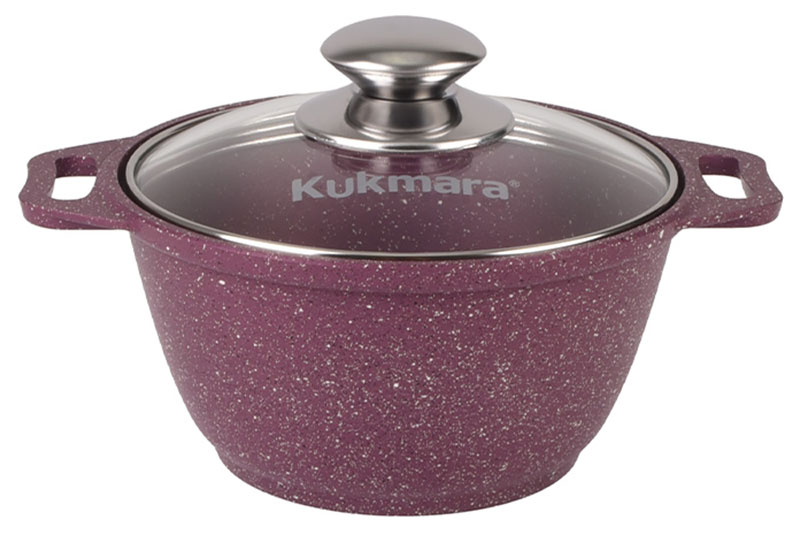 Кастрюля Kukmara Trendy style mystery, 1 л, со стеклянной крышкой (к11tsm)