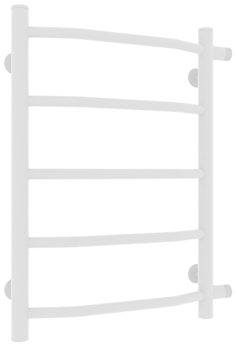 Изображение товара Полотенцесушитель водяной Laris Виктория П5, 400х600, 1", белый муар (73208010БМ)