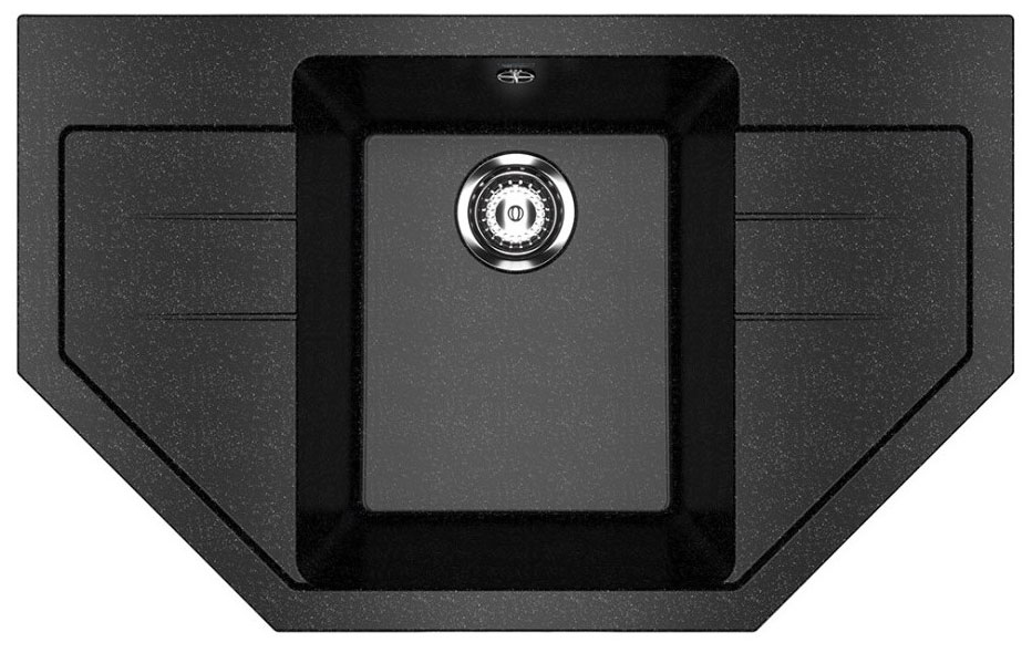 

Кухонная мойка Ulgran U-609/черный (U-609-308)