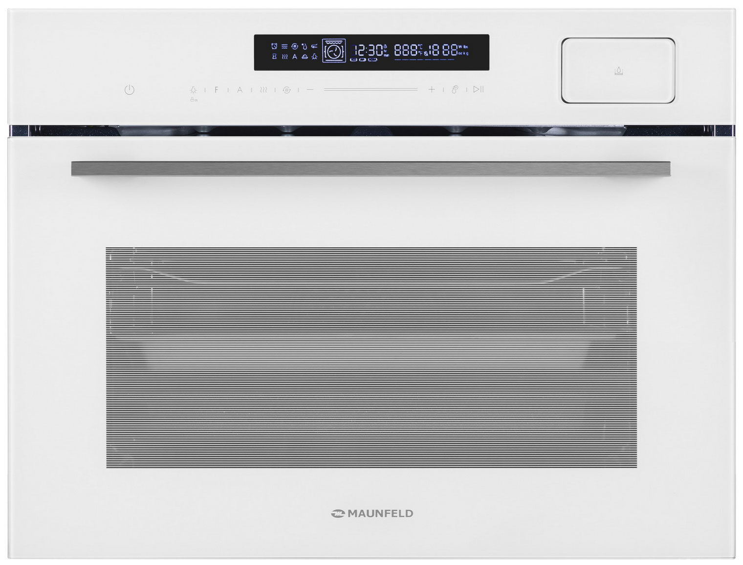 Изображение товара Электрический духовой шкаф Maunfeld MCMO5016STGW с паром 50 л inox