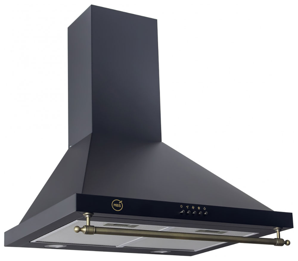 Изображение товара Вытяжка MBS MAGNOLIA 160 BLACK - Купольная вытяжка для кухни