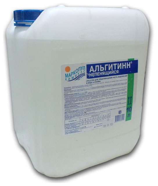 Изображение товара Жидкость для борьбы с водорослями Маркопул АЛЬГИТИНН НЕПЕНЯЩИЙСЯ М45