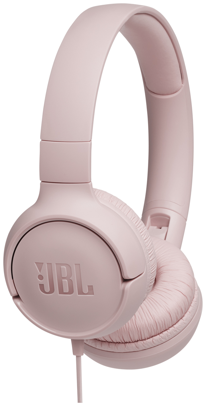 Наушники проводные JBL JBLT 500 PIK розовый цена и фото
