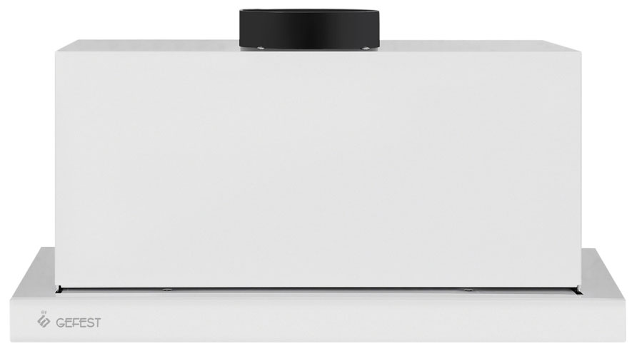 Изображение товара Вытяжка Gefest ВО 4501 К12 телескопическая белая для кухни с галогенным освещением