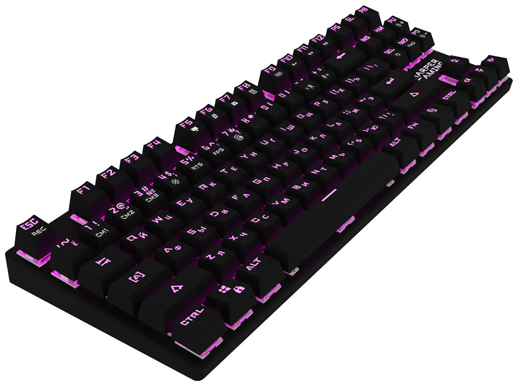 Клавиатура Harper Gaming GKB-P100 черная наушники harper gaming ghs x10
