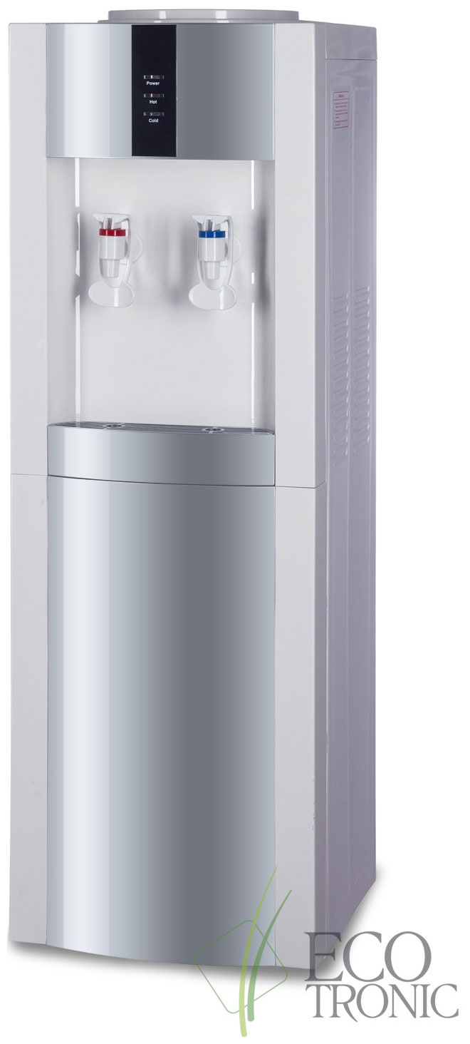 Изображение товара Кулер для воды Ecotronic Экочип V21-LE white-silver