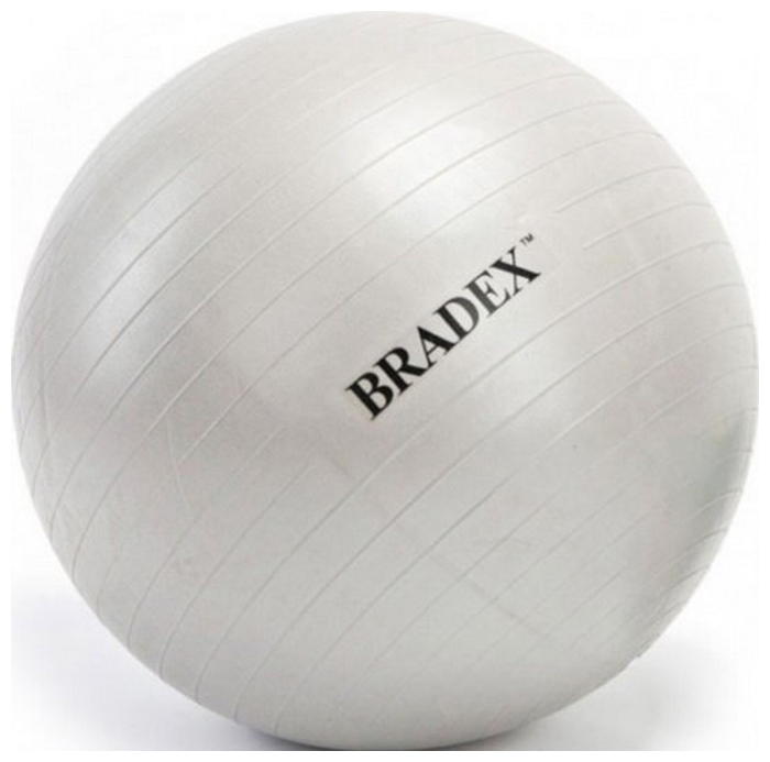 Мяч для фитнеса Bradex ФИТБОЛ-65 SF 0016 мячи bradex мяч для фитнеса полумассажный фитбол 65