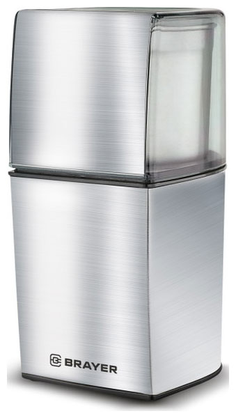 Изображение товара Кофемолка и измельчитель Brayer BR1181 нержавеющая сталь 200 Вт