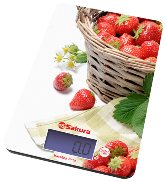 цена Весы кухонные электронные Sakura SA-6075K