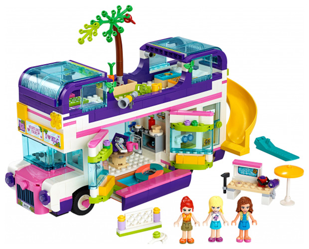 Конструктор Lego Friends Автобус для друзей 41395 конструктор lego movie 70828 автобус для вечеринки