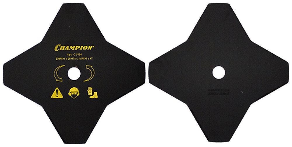 Изображение товара Нож для мотокос Champion 4/230/20 (343F, FS300, 350, 400, 450) надежный и долговечный