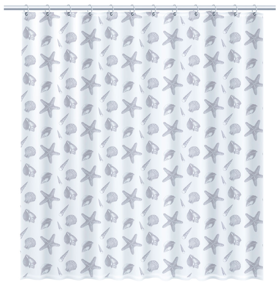 

Шторка для ванной Fixsen LAGUNA (FX-1501A), Рисунок