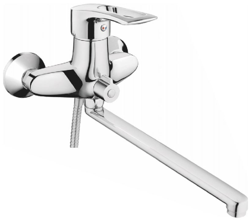 Изображение товара Смеситель для ванной комнаты Cron CN66, хром (CN2266)