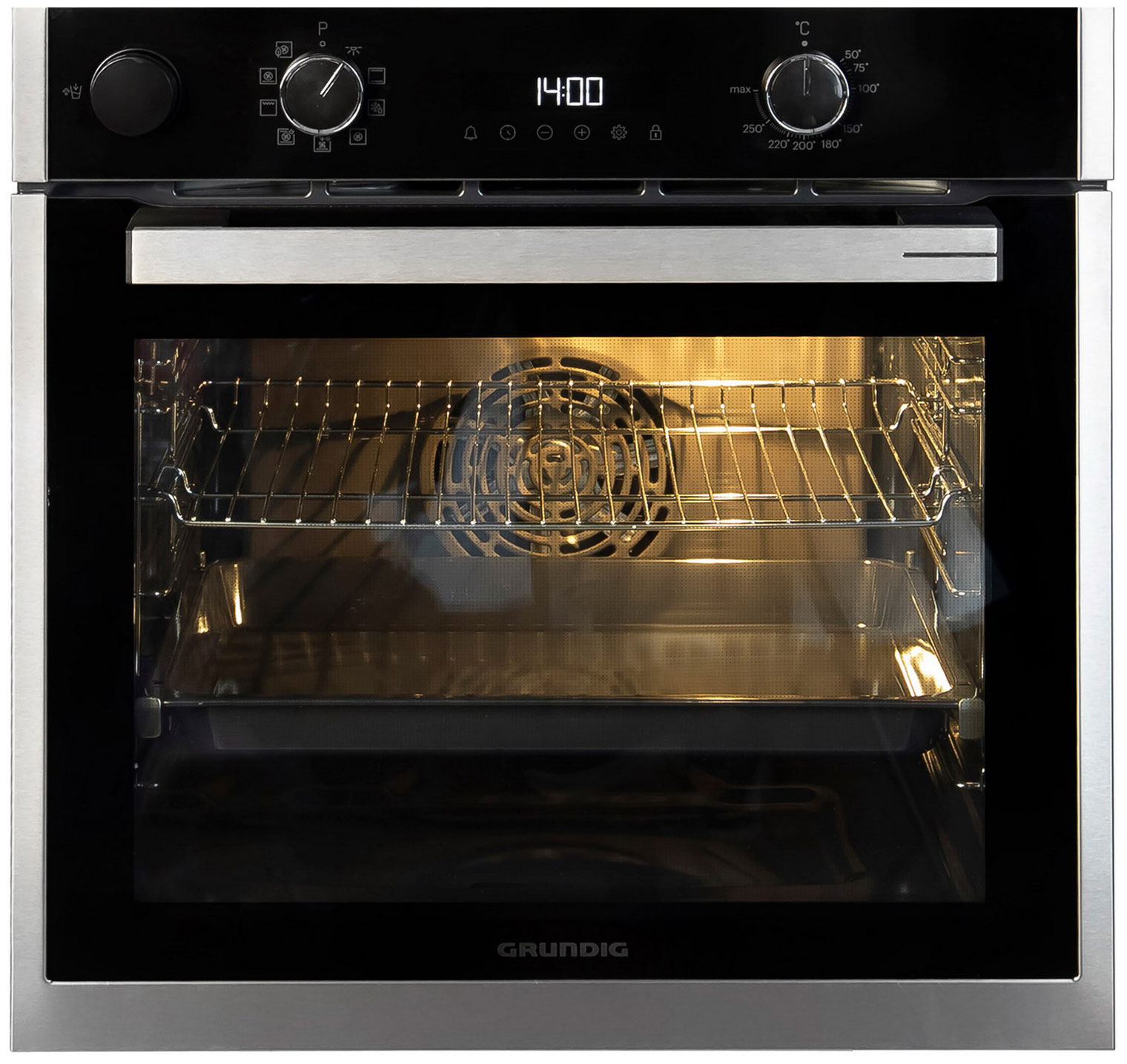 

Электрический духовой шкаф Grundig GEBD19300B черный/нержавеющая сталь