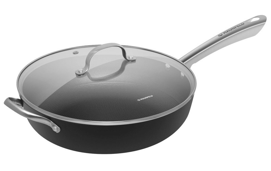 

Сковорода Maunfeld HOWARD MDP30LCL15, из облегченного чугуна, со стеклянной крышкой, 30 см