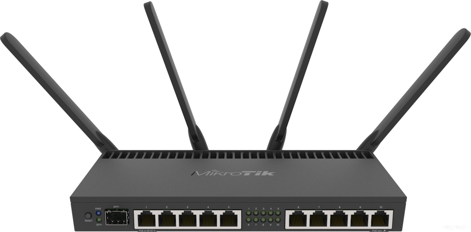 Изображение товара Беспроводной роутер MikroTik RB4011iGS+5HacQ2HnD-IN AC2000 10/100/1000BASE-TX SFP+