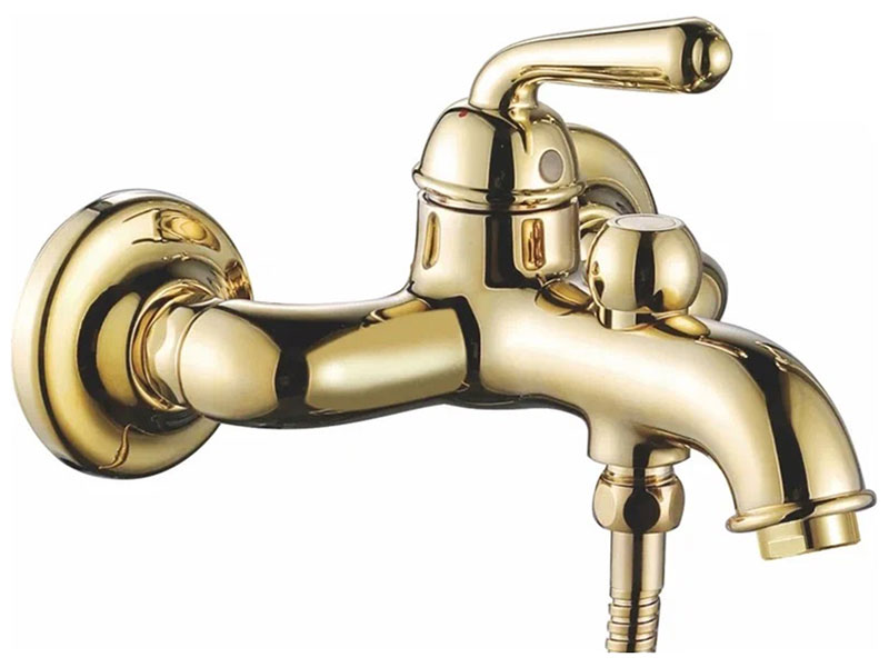 

Смеситель для ванны Rose R02E/золото (R0202E)