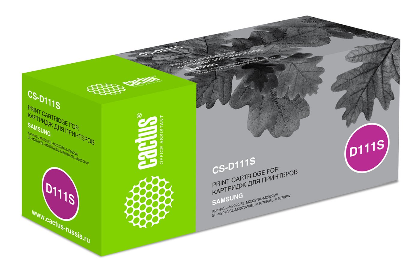 Изображение товара Лазерный картридж Cactus CS-D111S MLT-D111S для Samsung 1000 страниц черный