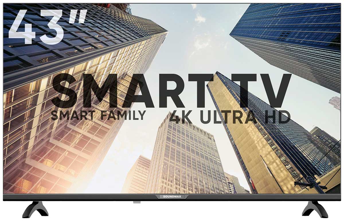 

Телевизор Soundmax SM-LED43M01SU, Черный