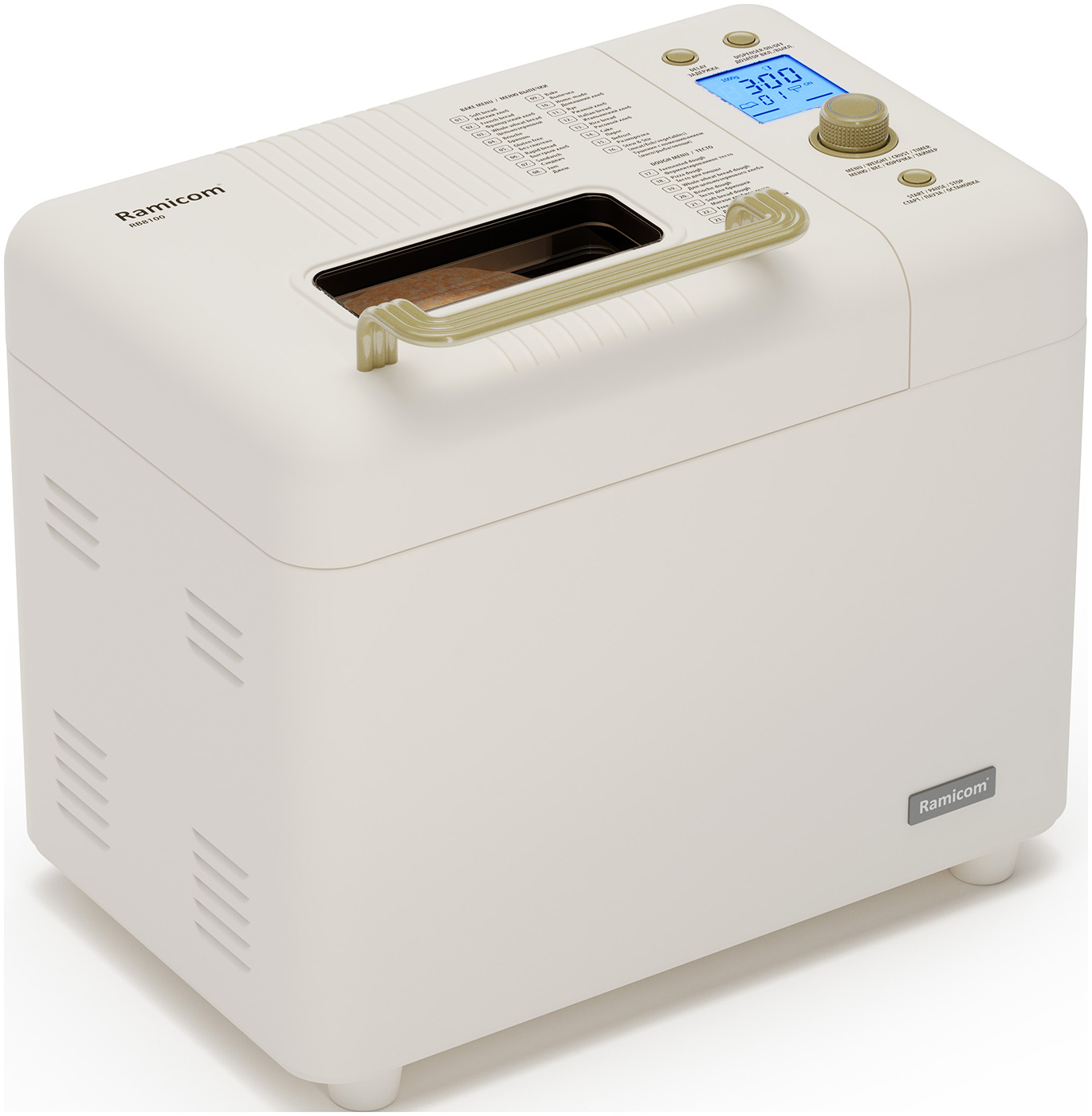 Изображение товара Хлебопечка 23-в-1 Ramicom Premium Style RB8100