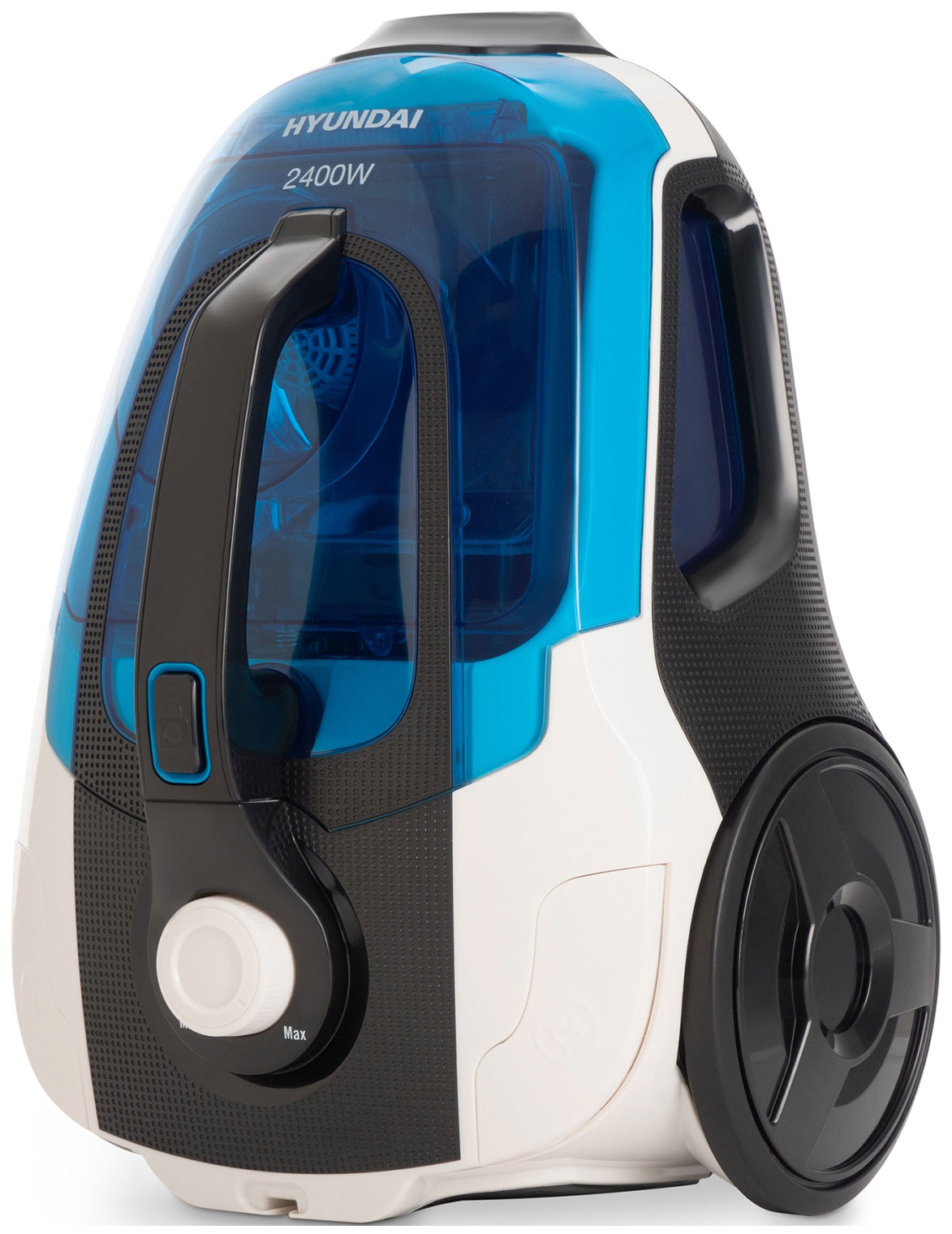 

Пылесос напольный Hyundai HYV-C3377, белый/синий