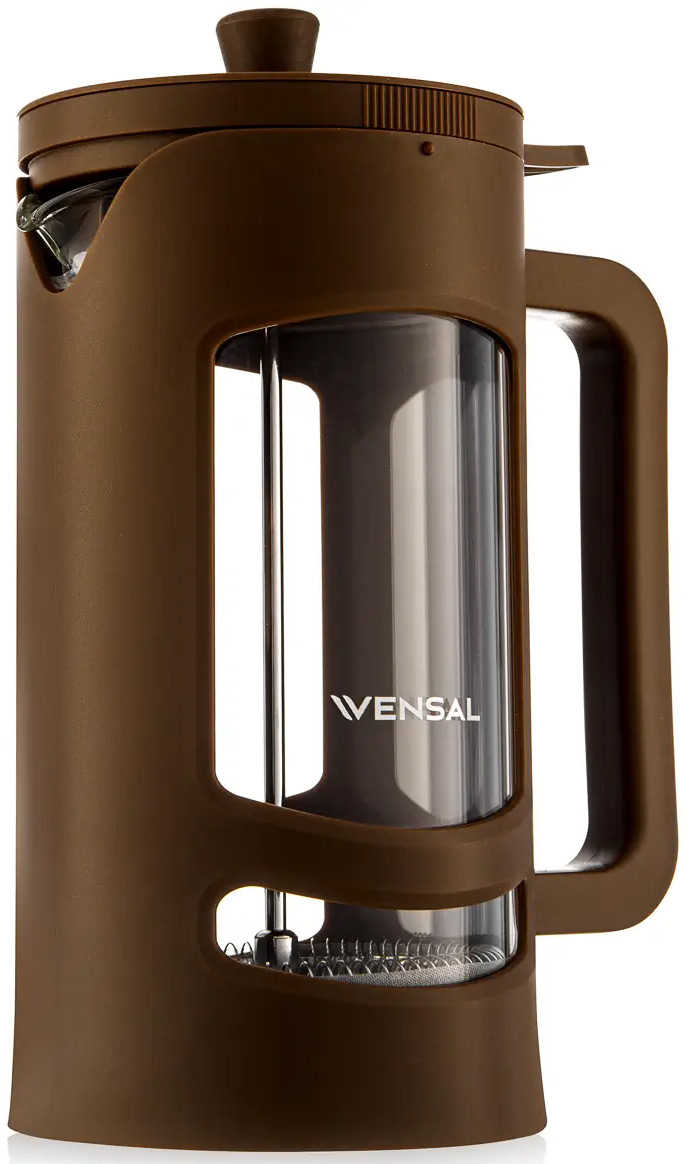 Изображение товара Френч-пресс Vensal 1000 мл для чая кофе трав фруктов
