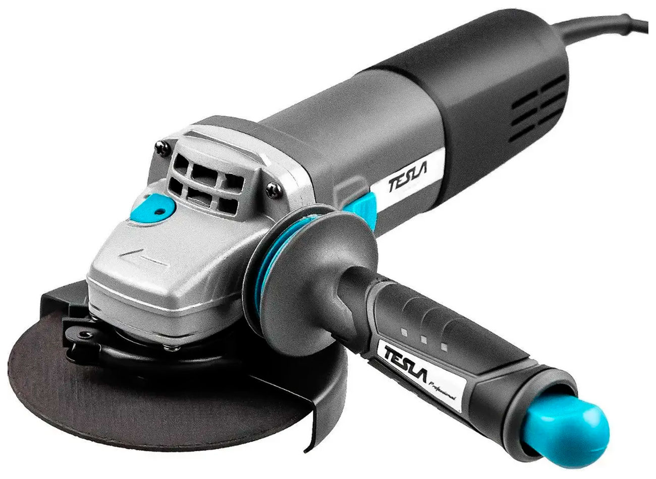

Угловая шлифовальная машина (болгарка) Tesla TAG950C, 950 Вт, 11000 об/мин, 125 мм, в кейсе
