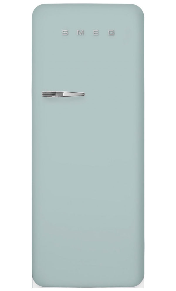 Изображение товара Однокамерный холодильник Smeg FAB28RDSA5 зелёный шалфей ретро стиль