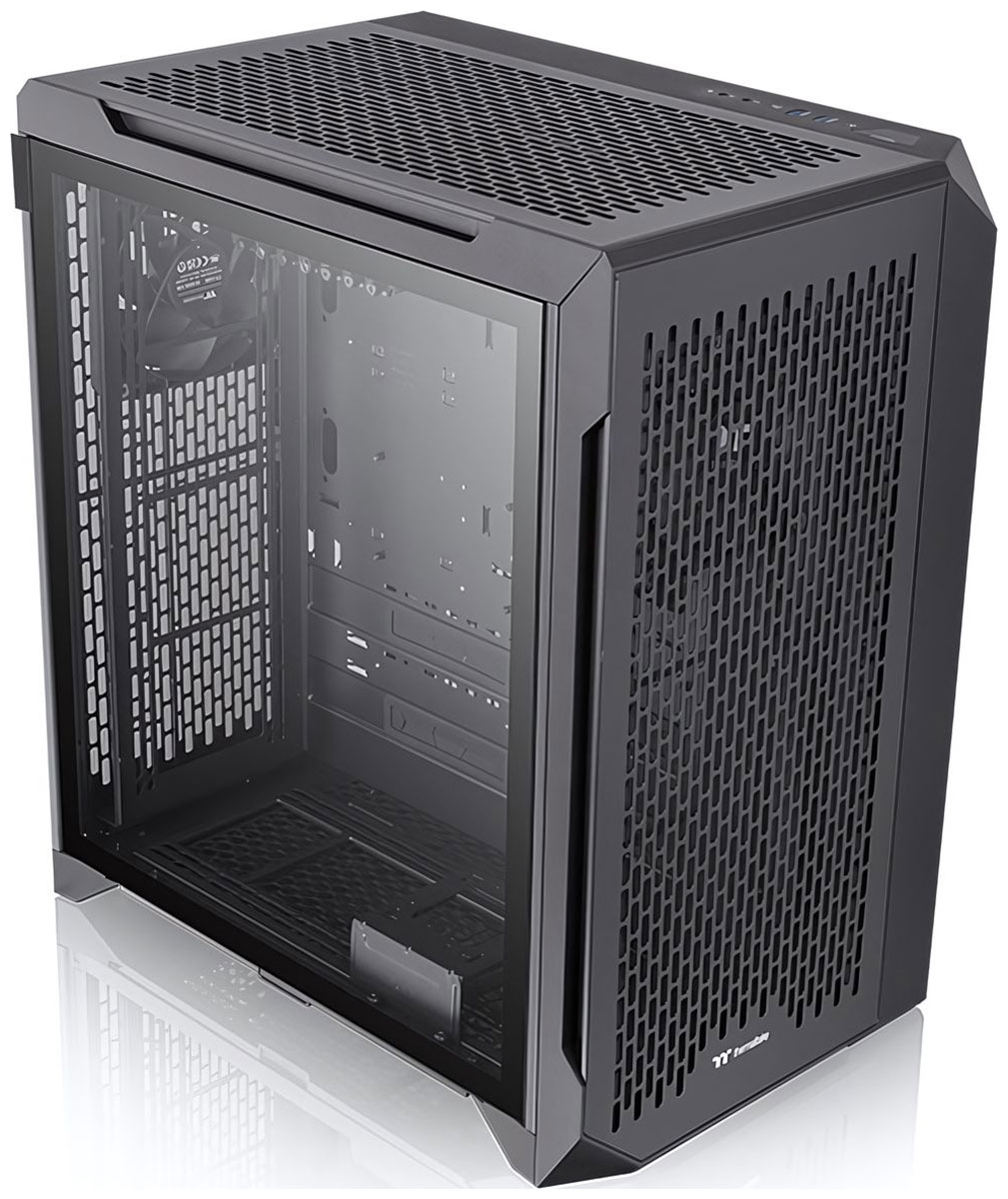 Изображение товара Компьютерный корпус Thermaltake CTE C700 Air Black с множеством вентиляционных отверстий