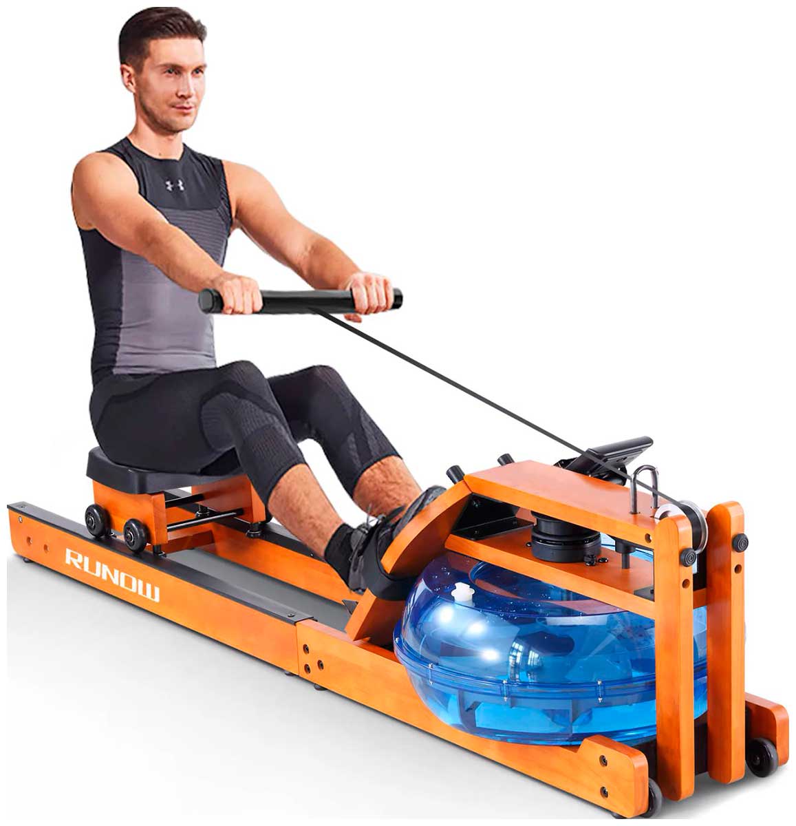 Изображение товара Гребной тренажер DFC RUNOW Golden Wood