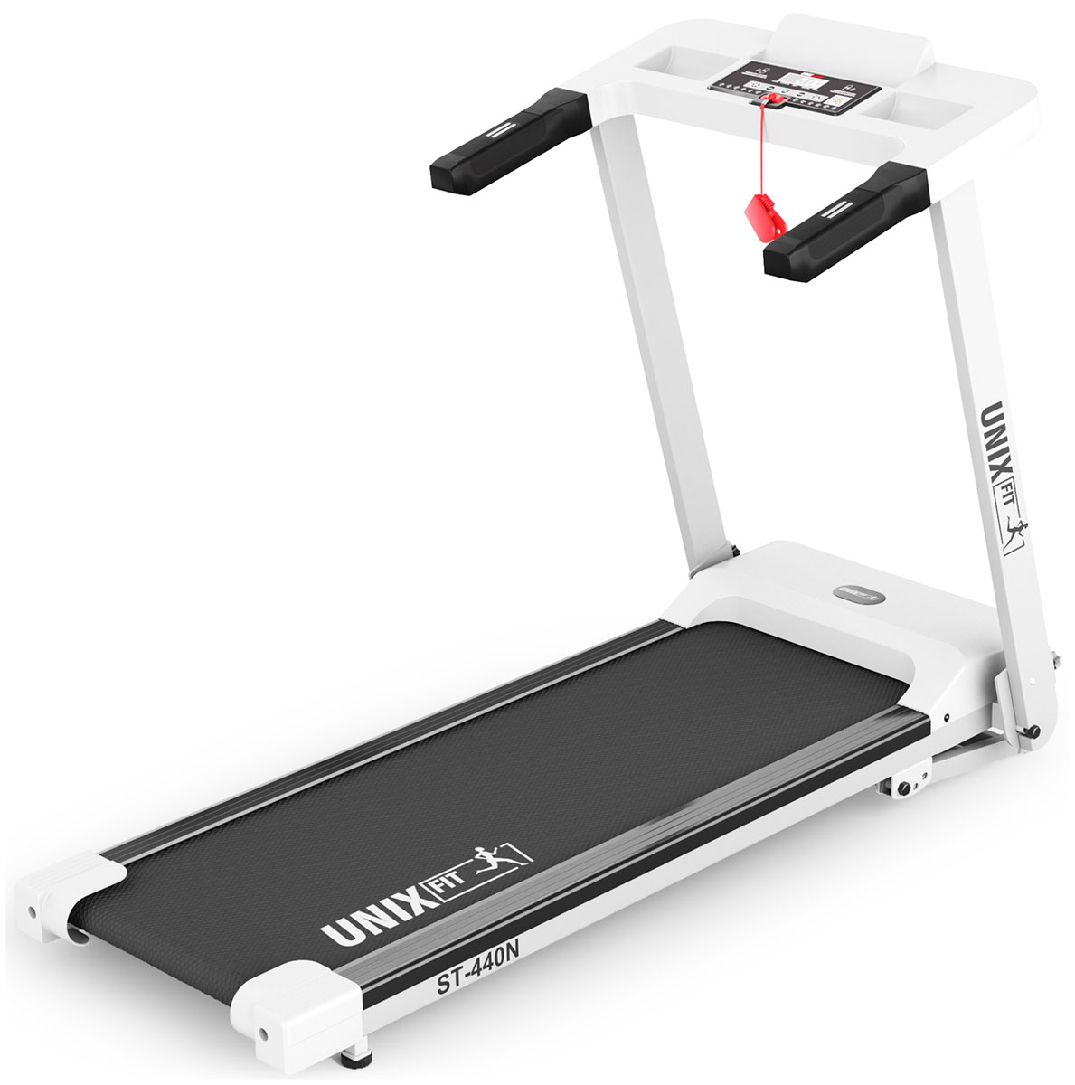 Изображение товара Беговая дорожка Unix Fit ST-440N Белая домашняя модель с Bluetooth и программами