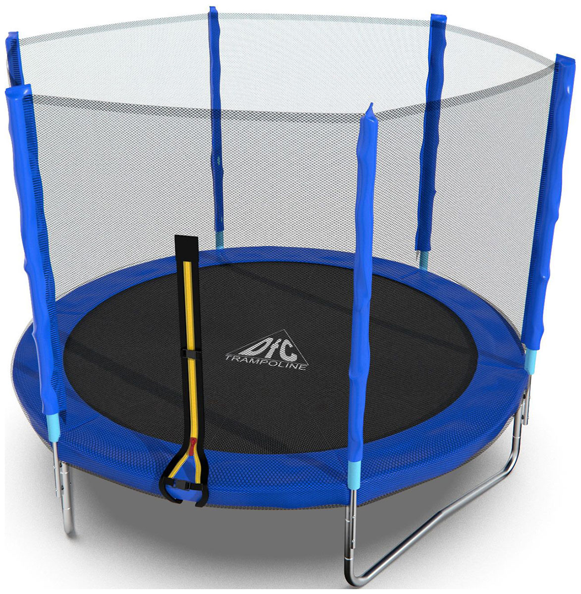 Изображение товара Детский и спортивный батут DFC Trampoline Fitness 8FT-TR-B с защитной сеткой