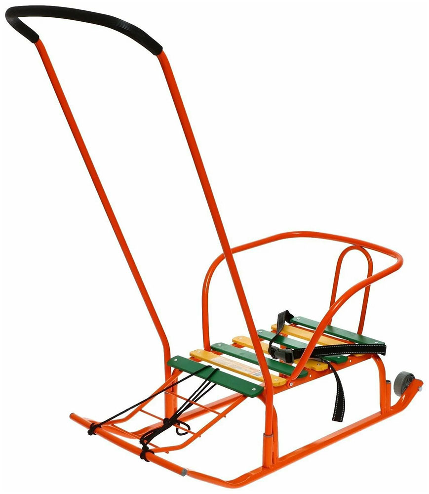 Изображение товара Санки Ника Тимка 5 комфорт Т5К оранжевый для детей от 3 лет