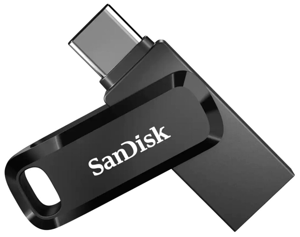 Изображение товара Флешка Sandisk Ultra Dual Drive Go, USB Type-C, Flash Drive, 64 GB, черный (SDDDC3-064G-G46) Изображение товара Флешка Sandisk Ultra Dual Drive Go, USB Type-C, Flash Drive, 64 GB, черный (SDDDC3-064G-G46)