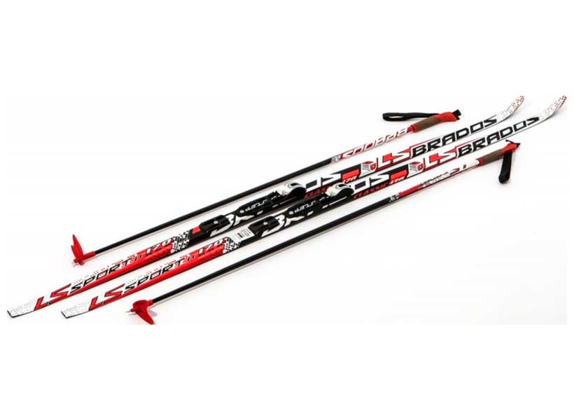 

Лыжи Комплект STC NNN (крепление STC) - 150 STEP Brados LS Red, Черный/красный/белый