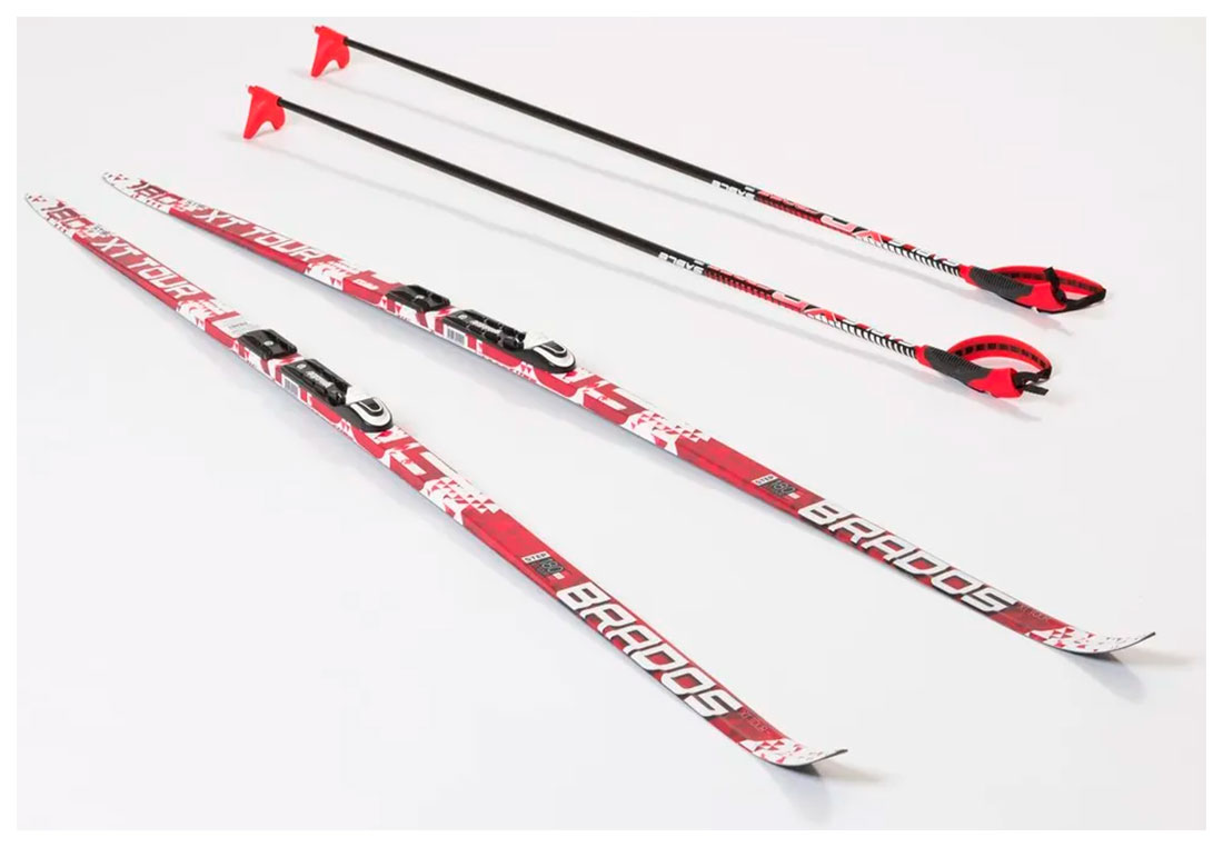 Изображение товара Лыжи беговые STC NNN Rottefella - 180 STEP XT TOUR RED