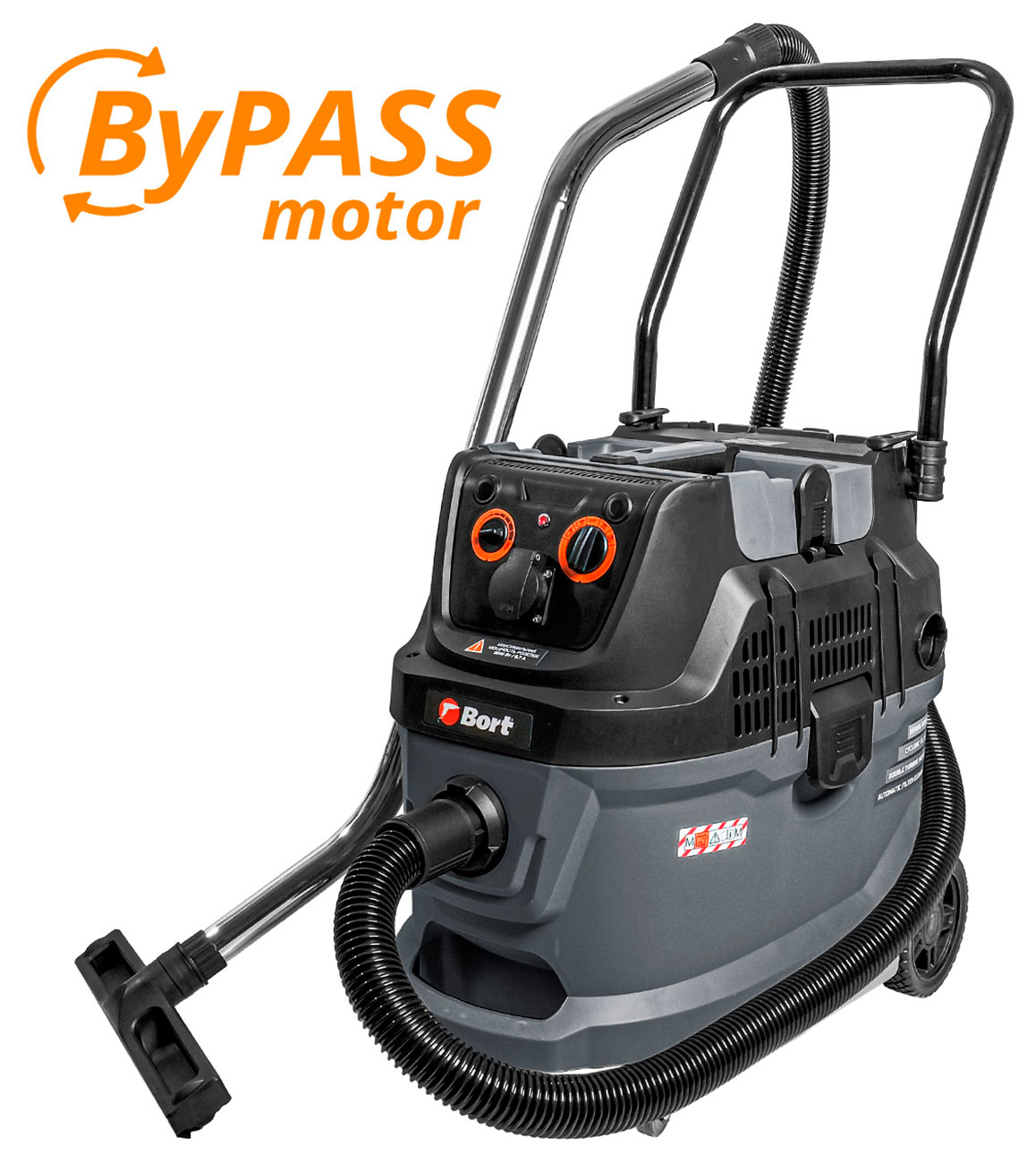 Изображение товара Пылесос для сухой и влажной уборки Bort BAX-600E