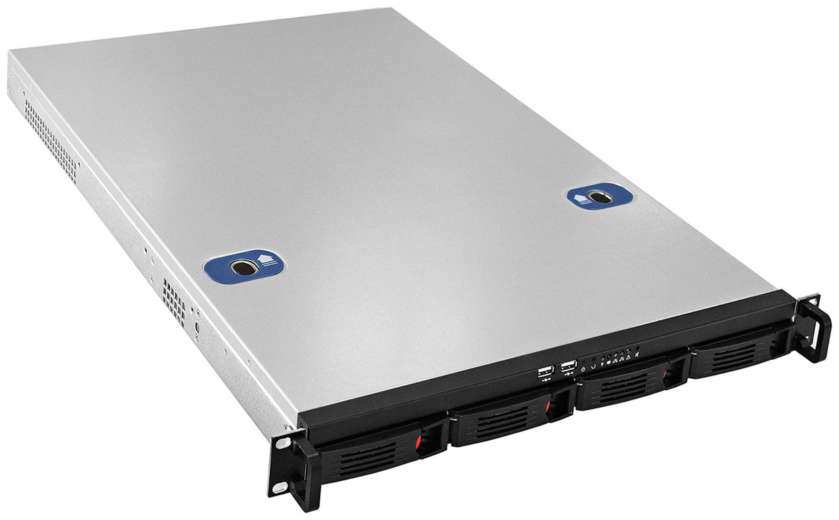 

Серверный корпус ExeGate Pro 1U660-HS04 БП 1U-350DS (EX265519RUS), Черный/серебристый