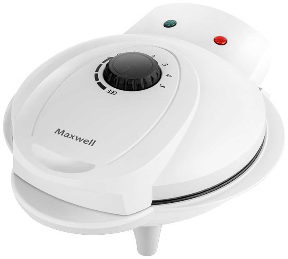 Изображение товара Вафельница Maxwell MW-1572 для тонких вафель трубочек и рожков белая