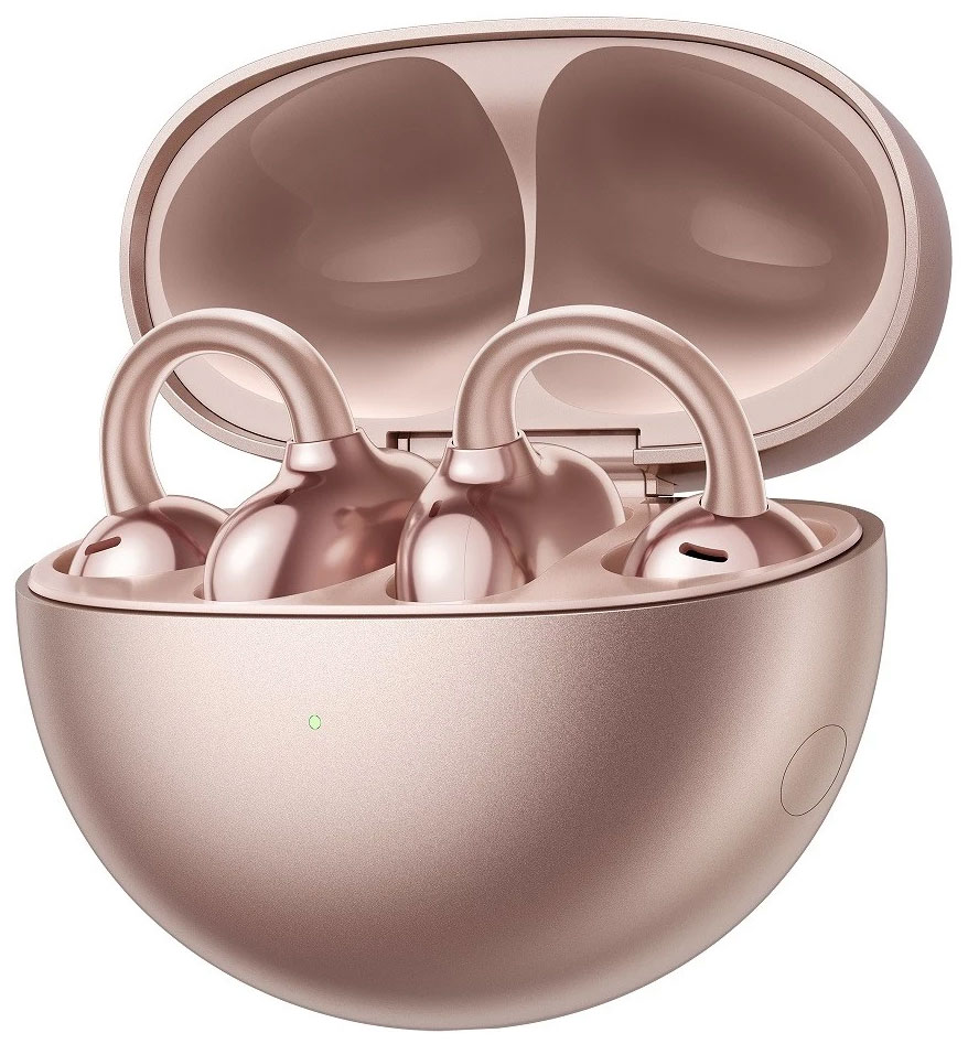 Изображение товара Беспроводные наушники Huawei FreeClip T100 Pink Gold Bluetooth 5.3 IP54