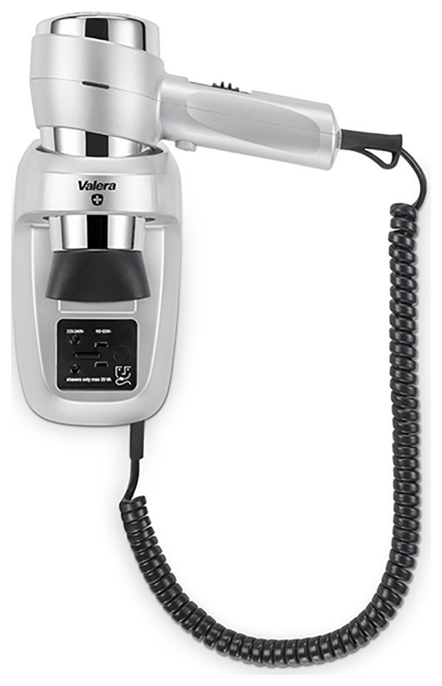 Изображение товара Фен настенный Valera Hospitality Action Super Plus 1600 Shaver (542.06/044.05 silver)