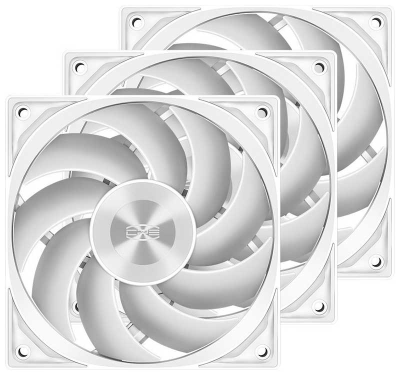 Изображение товара Вентилятор PCcooler F5R120 WH 3x120mm для корпуса