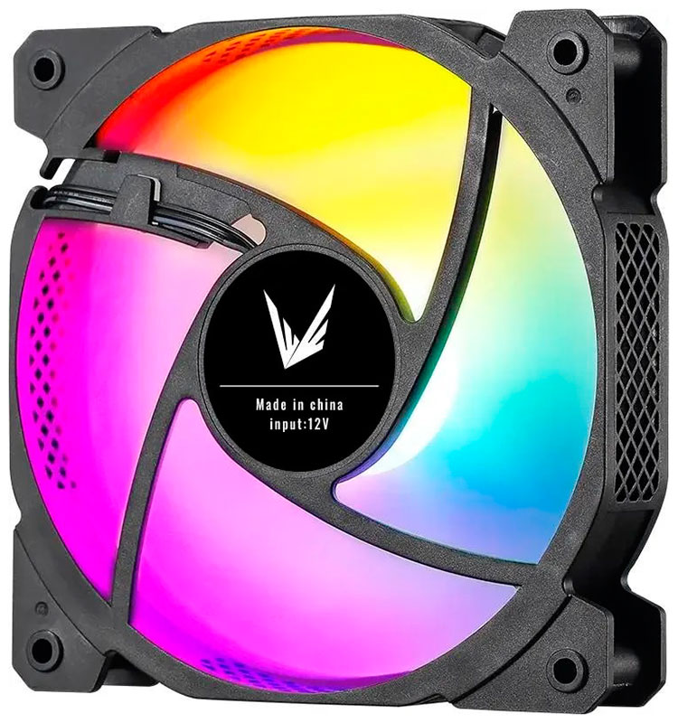 Изображение товара Вентилятор для корпуса Formula Cosmic 12BK FR RGB 120x120 мм подсветка RGB