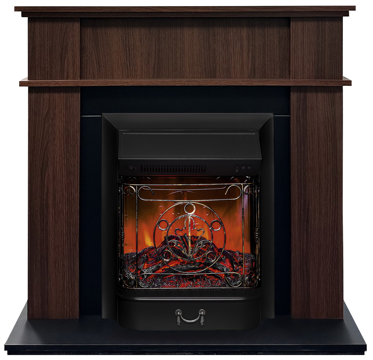 Изображение товара Каминокомплект электрокамина Realflame SEVILLA STD NT + MAJESTIC LUX BL с имитацией пламени