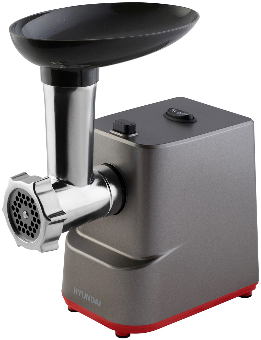 

Мясорубка Hyundai HY-MG3144, 1800 Вт, графит/серебристый