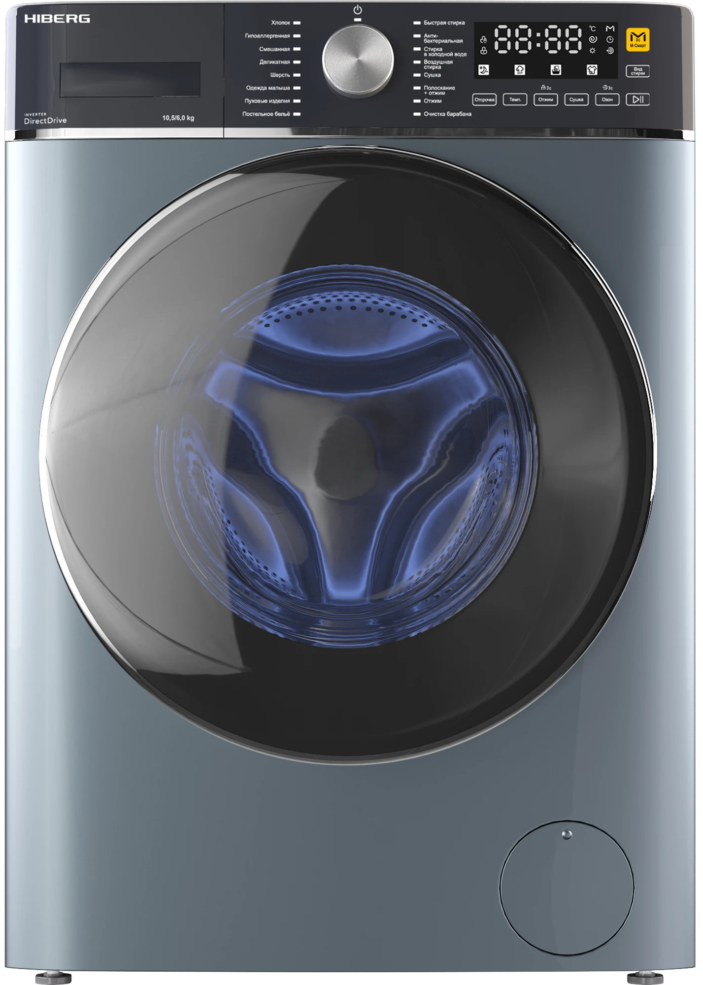 Изображение товара Стиральная машина с сушкой Hiberg i-DDQ8 - 10614 Sd