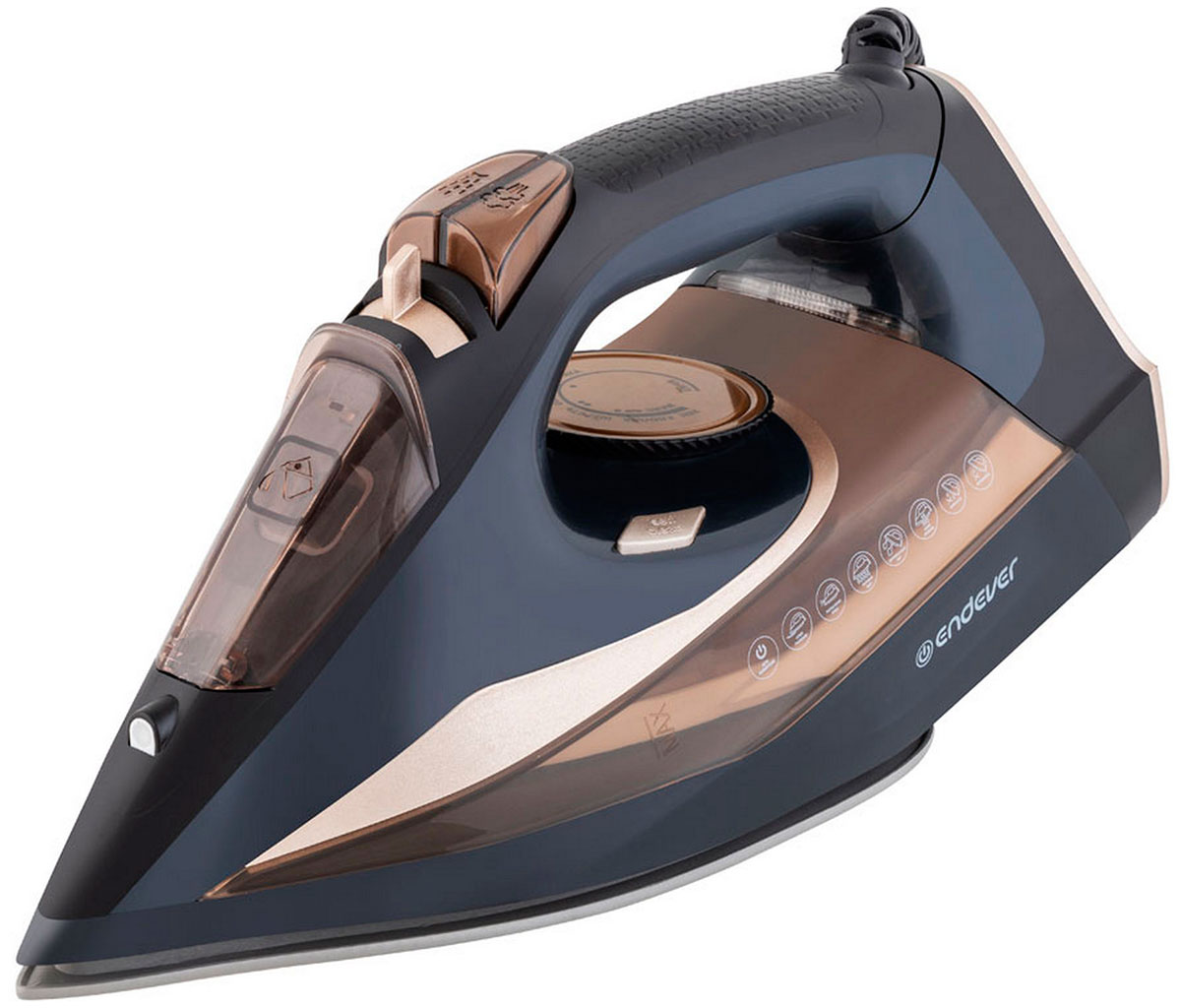 Изображение товара Элегантный утюг Endever DELTA-233 2400 Вт керамическая подошва вертикальное отпаривание